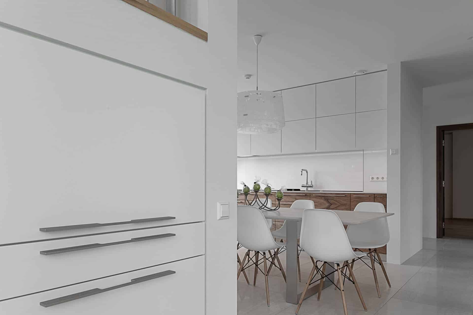 White kitchen furniture